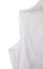 Shirt / JNBY Structured Sleeveless Cotton Pleated Shirt