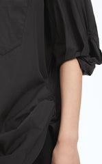 Shirt / JNBY Twisted Poplin Short Sleeve Shirt