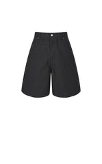 Shorts / JNBY Cotton Wide-Leg Bermuda Shorts