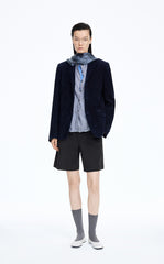 Shorts / JNBY Cotton Wide-Leg Bermuda Shorts