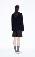 Shorts / JNBY Cotton Wide-Leg Bermuda Shorts