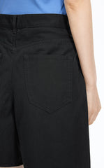 Shorts / JNBY Cotton Wide-Leg Bermuda Shorts