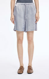 Shorts / JNBY Cupro Wide-Leg Drawstring Shorts