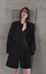 Shorts / JNBY Stretch Straight-Leg Tailored Shorts