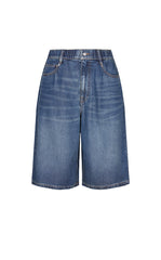 Shorts / JNBY Floral Print Denim Shorts