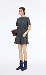 Shorts / JNBY Rolled-Hem Denim Shorts