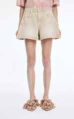 Shorts / JNBY Rolled-Hem Denim Shorts