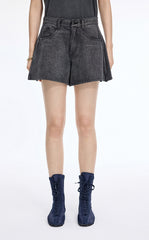 Shorts / JNBY Rolled-Hem Denim Shorts