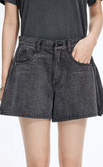 Shorts / JNBY Rolled-Hem Denim Shorts
