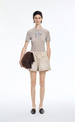 Shorts / JNBY Rolled-Hem Denim Shorts