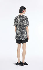 Shorts / JNBY Silk-Cotton Bubble Hem Shorts