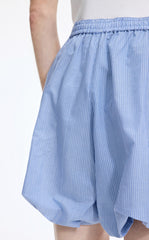 Shorts / JNBY Silk-Cotton Bubble Hem Shorts