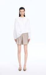 Shorts / JNBY Silk Wide-Leg Shorts