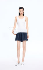 Shorts / JNBY Silk Wide-Leg Shorts
