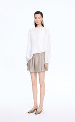 Shorts / JNBY Silk Wide-Leg Shorts