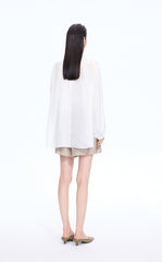 Shorts / JNBY Silk Wide-Leg Shorts