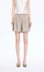 Shorts / JNBY Silk Wide-Leg Shorts