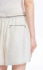 Shorts / JNBY Silk Wide-Leg Shorts