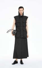 Skirt / JNBY A-Line Long Wool Blend Skirt