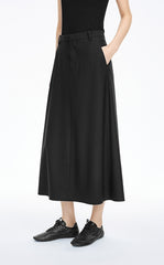 Skirt / JNBY A-Line Long Wool Blend Skirt