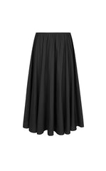 Skirt / JNBY Cotton Silk A-Line Maxi Skirt