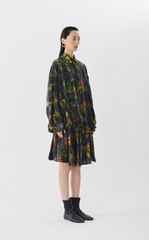 Skirt / JNBY Drawstring A-Line Mini Skirt