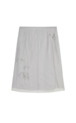 Skirt / JNBY Floral Mesh Midi Skirt