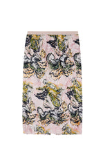 Skirt / JNBY Floral Pleated Midi Skirt