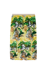 Skirt / JNBY Floral Pleated Midi Skirt