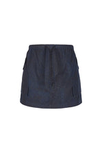 Skirt / JNBY Floral Print Cotton A-Line Mini Skirt
