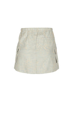 Skirt / JNBY Floral Print Cotton A-Line Mini Skirt
