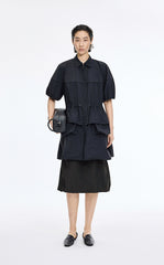 Skirt / JNBY H-Shaped Waterproof Drawstring Skirt