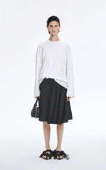 Skirt / JNBY Irregular Hem A-Line Skirt