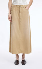 Skirt / JNBY Lyocell A-Line Long Skirt