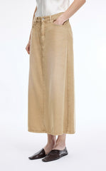 Skirt / JNBY Lyocell A-Line Long Skirt