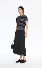 Skirt / JNBY Mid-Length Straight Cotton Skirt