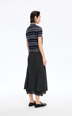 Skirt / JNBY Mid-Length Straight Cotton Skirt