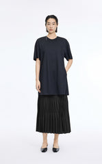 Skirt / JNBY Sculpted Pleated Maxi Skirt