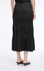 Skirt / JNBY Sculpted Pleated Maxi Skirt