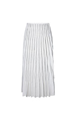 Skirt / JNBY Sculpted Diamond Pleated Maxi Skirt
