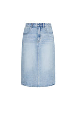 Skirt / JNBY Slight Stretch Mid-Length Denim Skirt