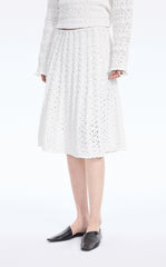 Skirt / JNBY Stretch A-Line Mid-Length Skirt