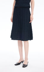 Skirt / JNBY Stretch A-Line Mid-Length Skirt