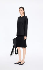 Skirt / JNBY Stretch A-Line Short Skirt