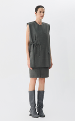 Skirt / JNBY Wool Blend Midi Skirt