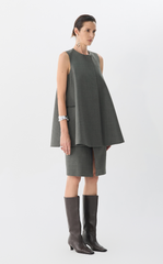 Skirt / JNBY Wool Blend Midi Skirt