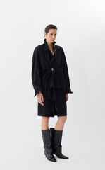 Skirt / JNBY Wool Blend Midi Skirt