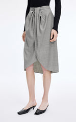 Skirt / JNBY Wool Jacquard Midi Skirt