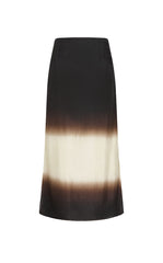 Skirt / LESS Silk Dip-Dye Skirt