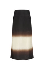 Skirt / LESS Silk Dip-Dye Skirt